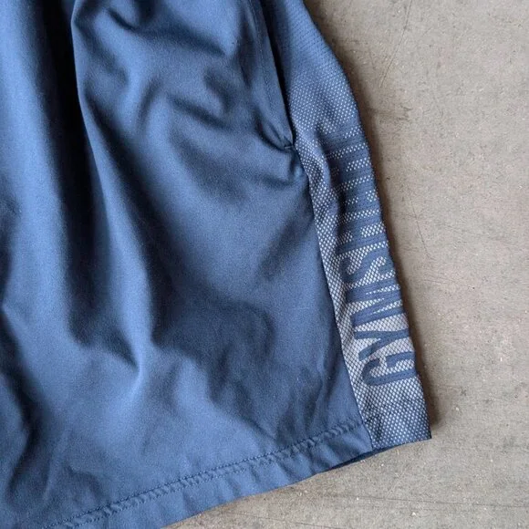 Gymshark Men's Navy Blue Athletic Shorts medium - Picture 3 of 6